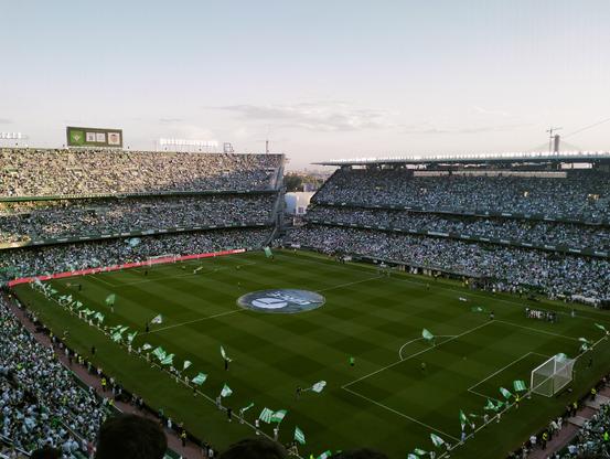 Estadio Benito Villamarín, previa de la jornada 38 de Liga