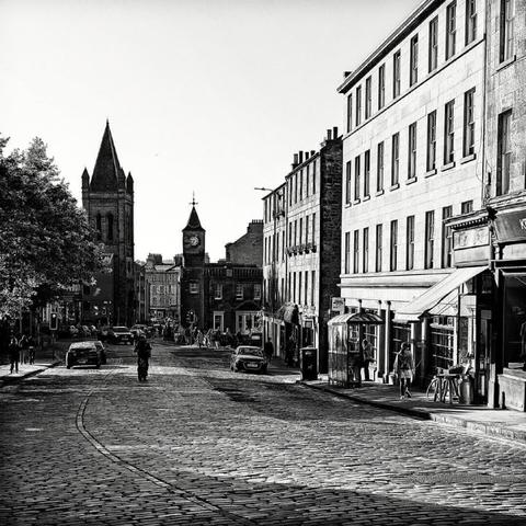 Looking down Stockbridge