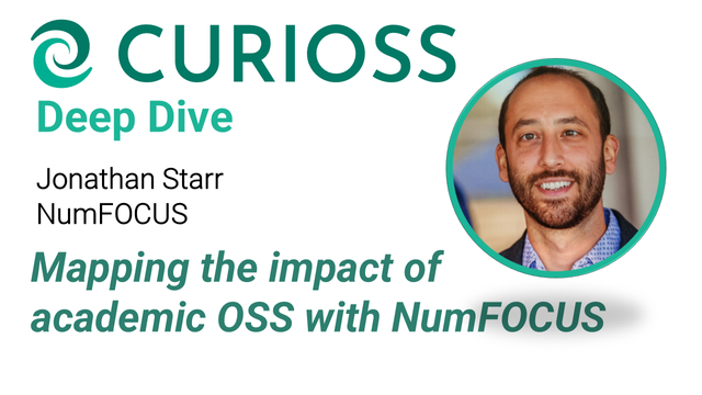 Slide: CURIOSS Deep Dive with Jonathan Starr (NumFOCUS): Mapping the impact of academic OSS with NumFOCUS