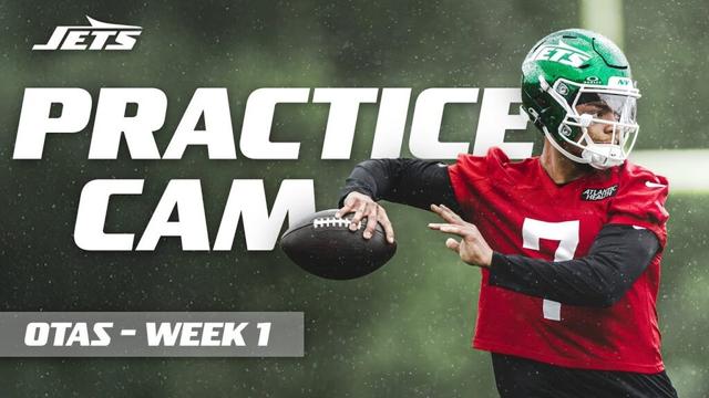 Justin Fields & The New York Jets Complete Week One of OTAs | Highlights