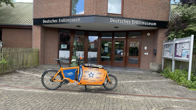 zeige Dem ADFC StaffelLastenRad25 - Die erweiterte Region Hannover- Wietze/Aller
