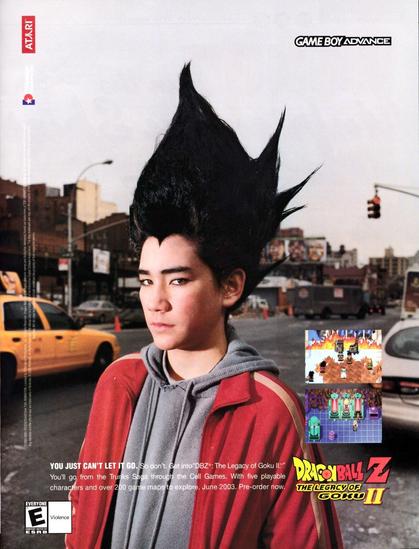 Dragon Ball Z: The Legacy of Goku ll Magazine Ad #2 (2003)