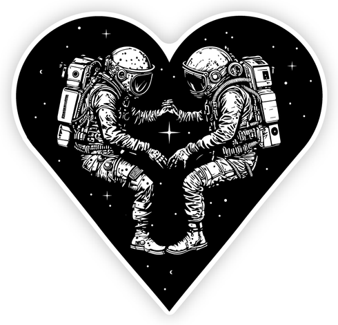 Galactic Love sticker