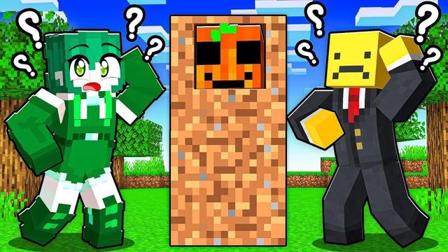 Usé BLOQUES para ESCONDERME de Mis Amigos en Minecraft!