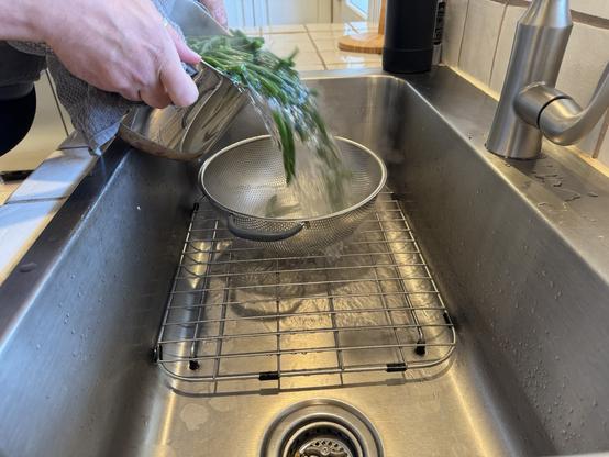 Out of the boiling water and into the cold.