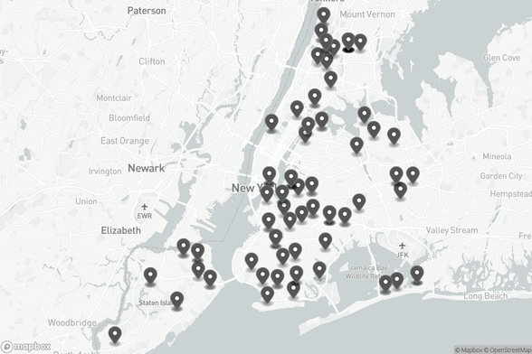 A map with locations from the Canine Waste Dispensers dataset. Please visit the link for full details.