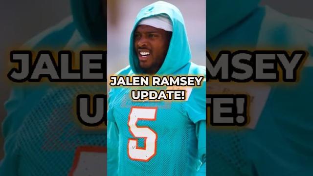 MAJOR Jalen Ramsey Dolphins Trade Update! #shorts #nfl #miamidolphins