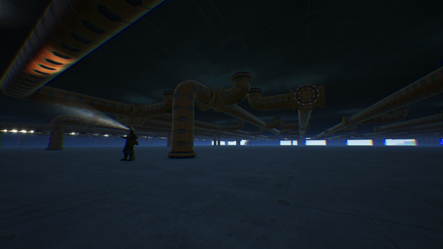 Getting a screensaver vibe from the logistics layer of my diluted fuel factory.