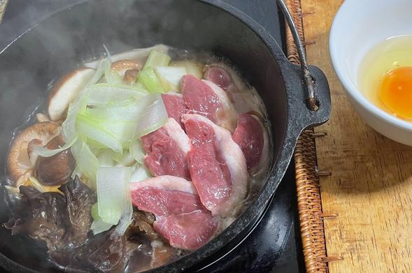 Sukiyaki, Duck Fillet and Celery