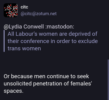 @citc@zotum.net saying some anti-trans shit