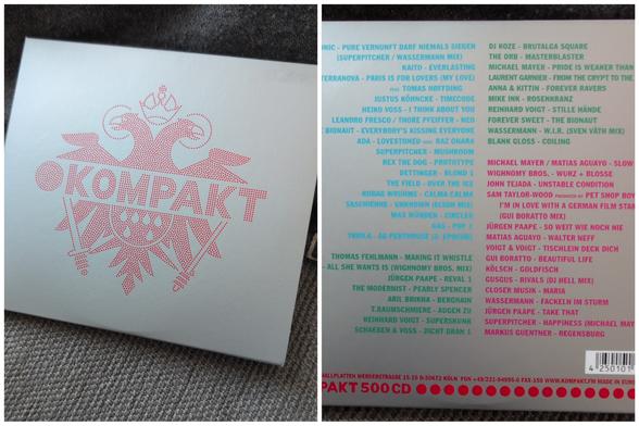 Kompakt 500 Jubiläum 3xCD