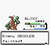 Screenshot of Pokémon Gold