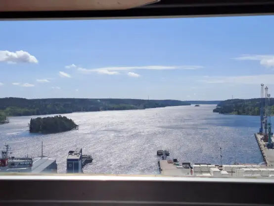 Photograph (colour): Mouth of Lake Mälaren into the Baltic Sea