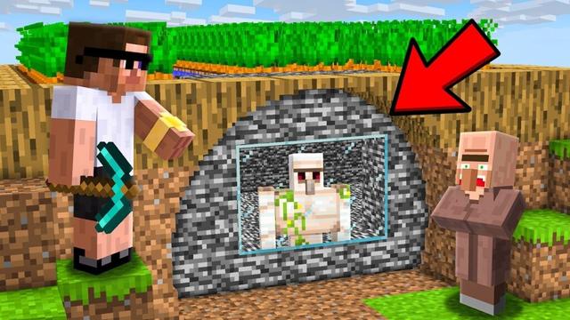 Why Golems are Hiding from Me in Minecraft..