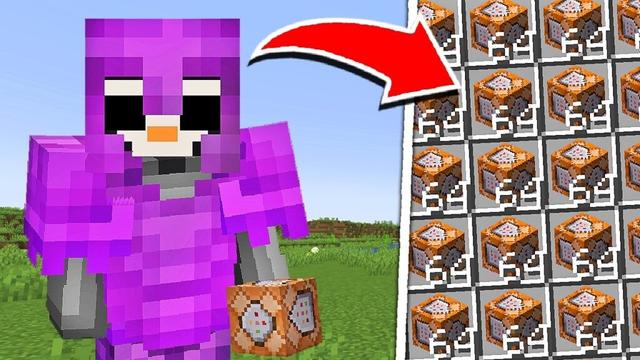 I Built a COMMAND BLOCK Farm in Minecraft Hardcore