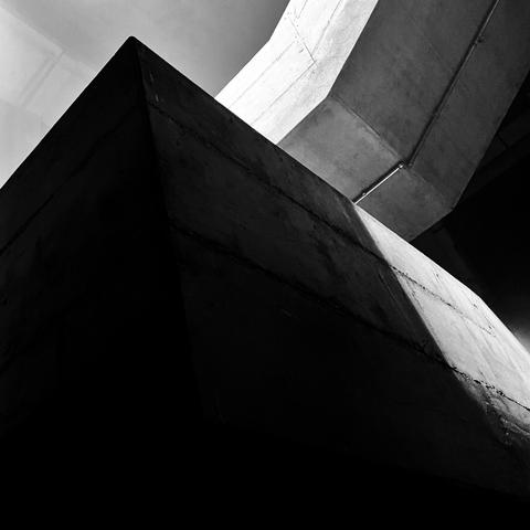 staircase at industrial building/ kraftwerk