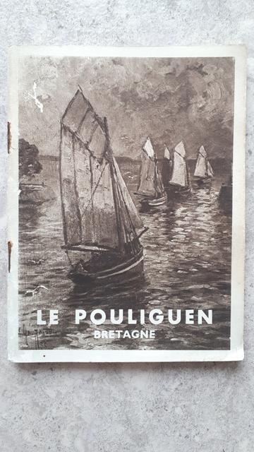 Couverture d'un livret de présentation du Pouliguen (Loire-Atlantique) à destination des vacancier.e.s en 1936