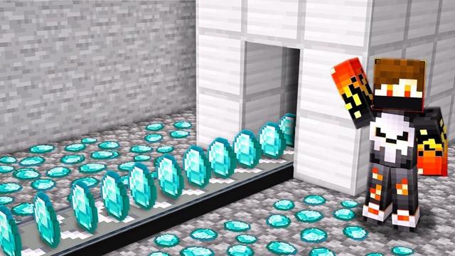 i Opened A Working Diamond Factory in Minecraft….