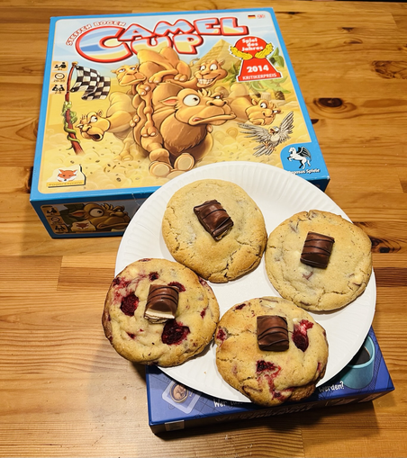 Camel up und Kekse