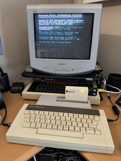 My Acorn Electron development setup