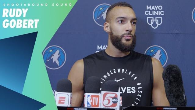 “There’s A Lot Of Things We Can Do Better." | Rudy Gobert Shootaround Sound | 05.24.25