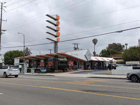 Norm's Diner.Classic Google diner