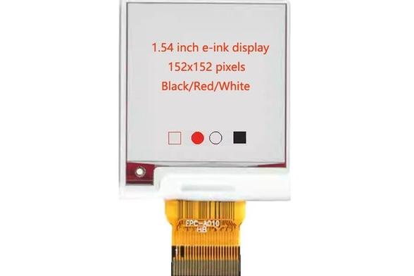 SPI 1.54" eink display 152x152 epd display