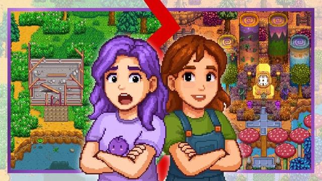 We Competed to Create the Perfect Stardew Valley Farm (Chaos Ensued)
