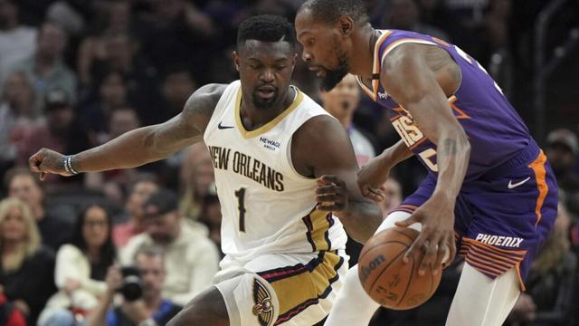 Zion Williamson has 1st career triple-double, leads the Pelicans to a 124-116 victory over the Suns