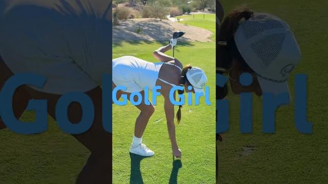 Just a girl who loves golf & a dress with shorts attached 😂 #golfgirls #golfshorts