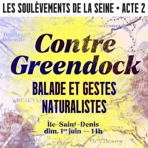 Flyer avec l’intitulé et la date de l’initiative.