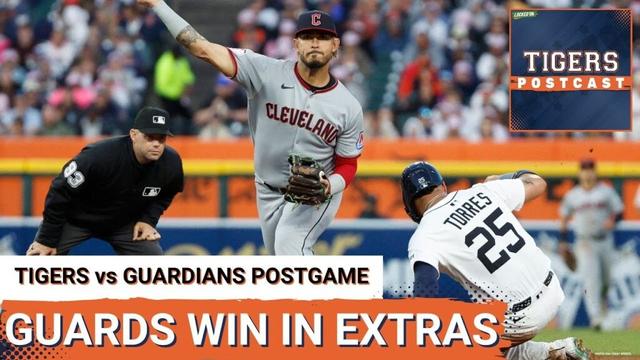 TIGERS POSTCAST: LOSING STREAK CONTINUES! Detroit Tigers FALL To Cleveland Guardians In Extras