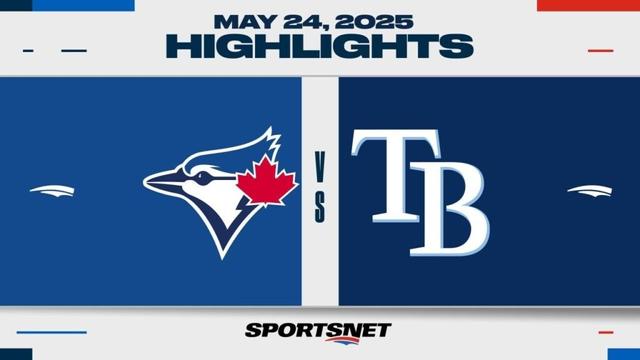 MLB Highlights | Blue Jays vs. Rays - May 24, 2025