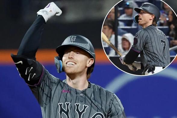 Brett Baty's continues surprising offensive turnaround in Mets' win