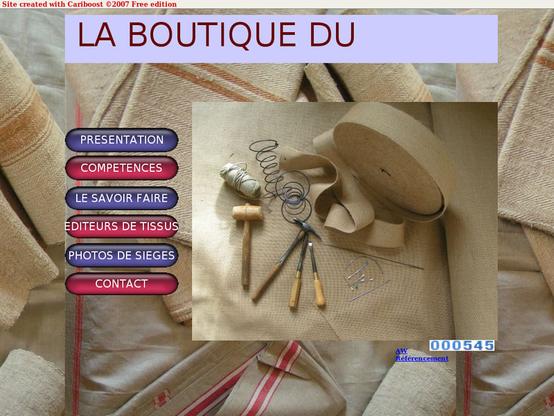 Tapissier décorateur Jean-Luc Roussel à #Bergerac (#Dordogne) Jean-Luc Roussel, tapissier d'ameublement installé en Dordogne depuis 1988. Votre artisan vous propose ses services pour tous les tr...
Suite 👉 https://artisansdupatrimoine.fr/professionnel/808/jean-luc-roussel-bergerac
#Artisan #Restauration #Patrimoine