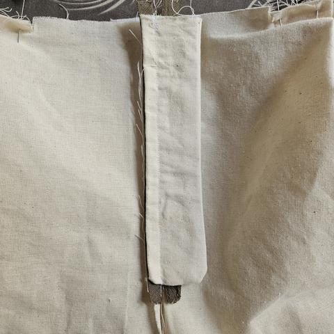 Envers du pantalon