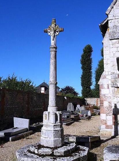 Croix à #Caumont (#Eure) Construction XVIe siècle, XXe siècle. Croix (cad. C 45) : inscription par arrêté du 24 novembre 1961.
Suite 👉 https://monumentum.fr/monument-historique/pa00099367/caumont-croix
#Patrimoine #MonumentHistorique
Photo CC-BY-SA 4.0 : Gérard Janot
