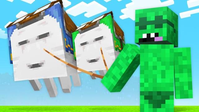 Beating Minecraft with the Happy Ghast