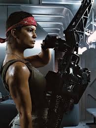 Vasquez with very large gun