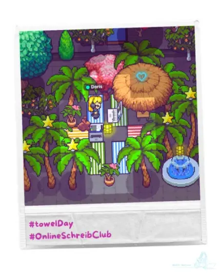 Online SchreibClub Towel Day DoSchu