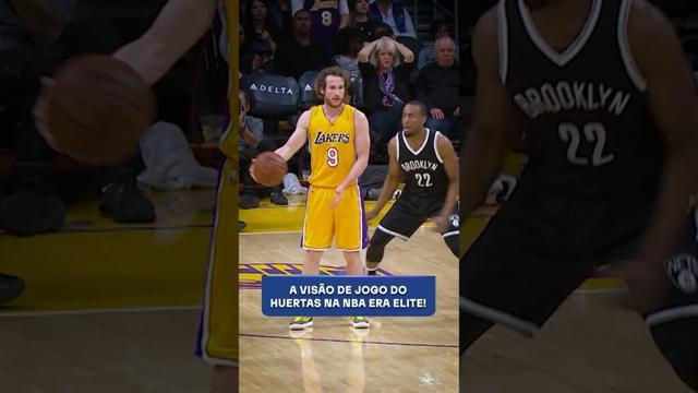 Aniversário do Marcelinho Huertas! A visão de jogo dele na NBA era MONSTRUOSA! 🏀  #NBA #shorts