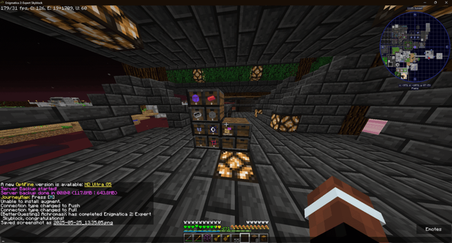 I completed E2E:Skyblock!