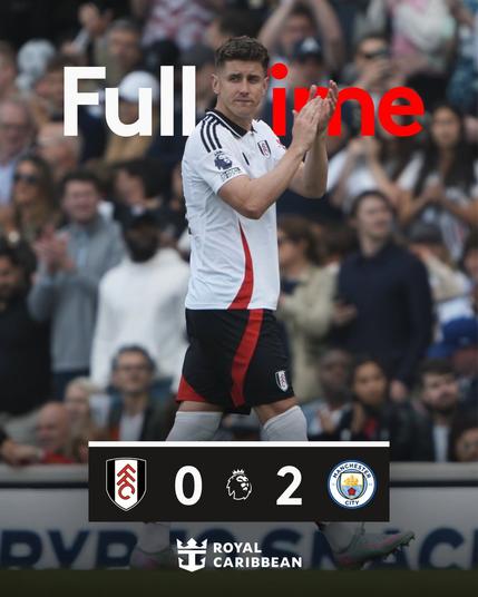 FT: Fulham 0-2 Man City