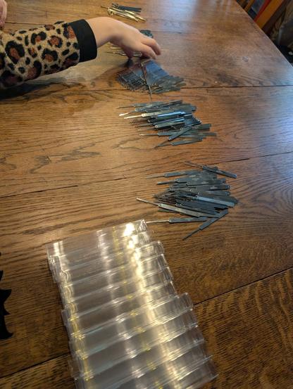 Making pick sets for Hackers Teaching Hackers.