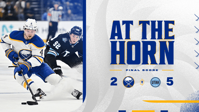 At the Horn | Utah Hockey Club 5 - Sabres 2
