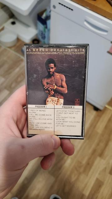 Al green greatest hits on cassette