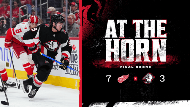 At the Horn | Red Wings 7 - Sabres 3