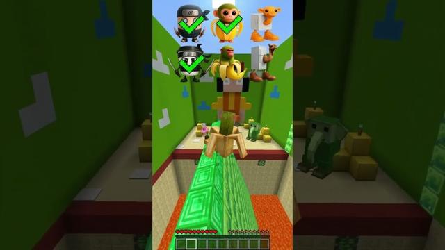 Los Tralaleritos kids vs Rotating Minecraft Floor in Squid Game