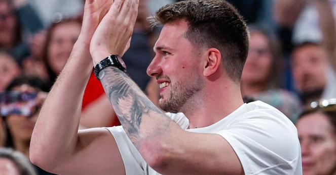 Skinny Luka Doncic is already here this NBA offseason