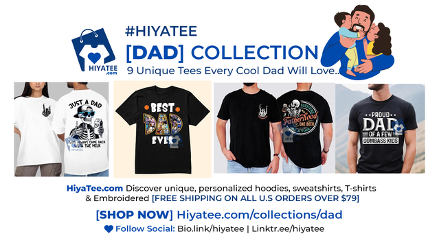 🔥 Stop scrolling — your Dad’s new favorite tee is here.
From Goku-level awesome to “Dad Tax” funny — these 9 shirts are built different.
👕 Make him laugh. Make him proud. Just don’t wait.
👉 https://hiyatee.com/blogs/news/9-unique-tees-every-cool-dad-will-love-the-ultimate-father-s-day-gift-guide

#FathersDay #DadLife #FunnyDadShirt #GiftForDad #Hiyatee